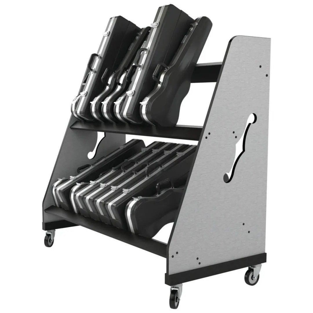 Band Room™ Violin & Viola Case Shelf Rack Band Storage