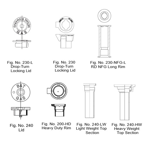 Repair Lids Bingham & Taylor