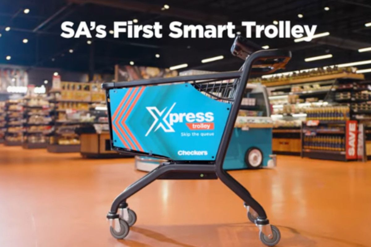 Checkers pilots new smart shopping trollies