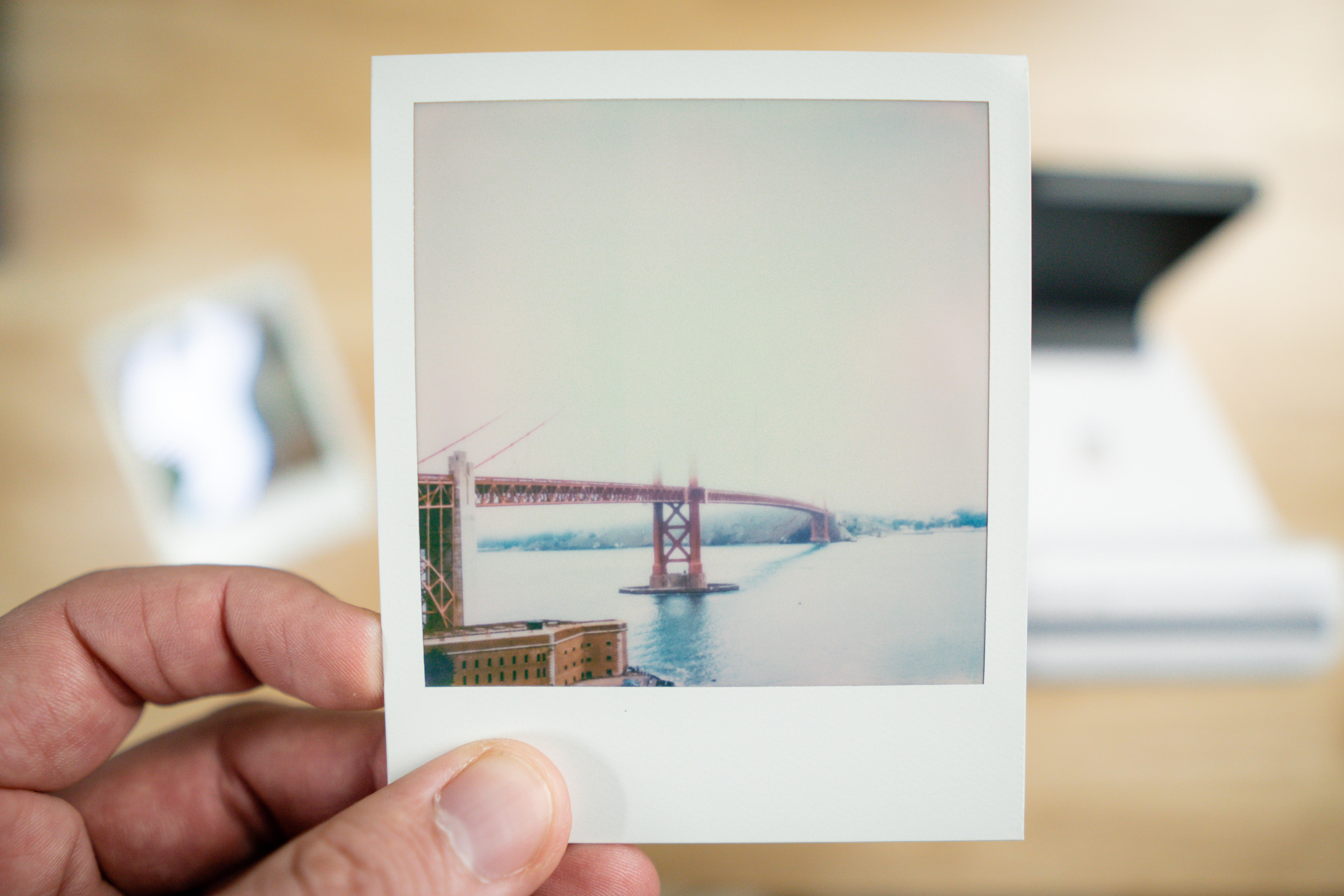 photos printed like polaroids