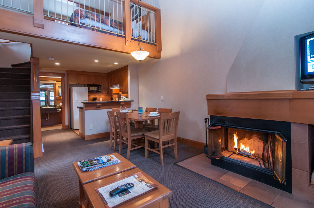 The Premier Two Bedroom Loft Condo at the Hidden Ridge Resort in Banff