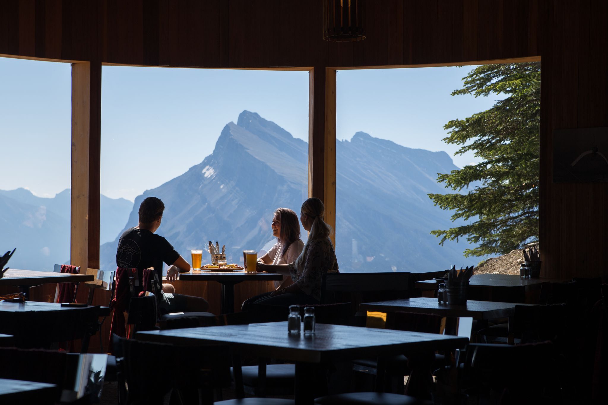 Come for the Views, Stay for the Casual Bistro Experience to Remember Mt. Norquay Ski Resort