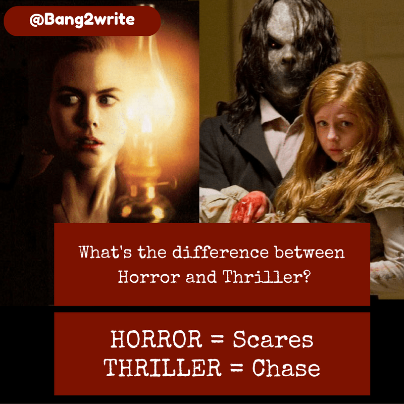 What Is The Difference Between Horror And Thriller? Bang2write
