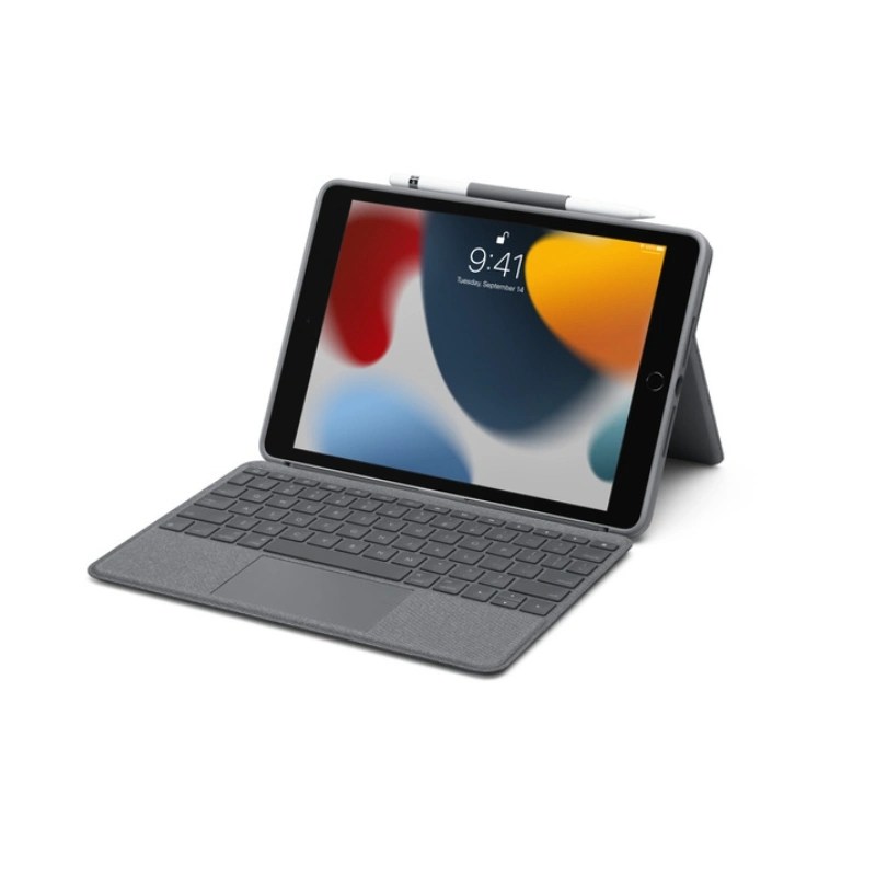 Logitech Combo Touch iPad 9th Generation Keyboard Case With Trackpad