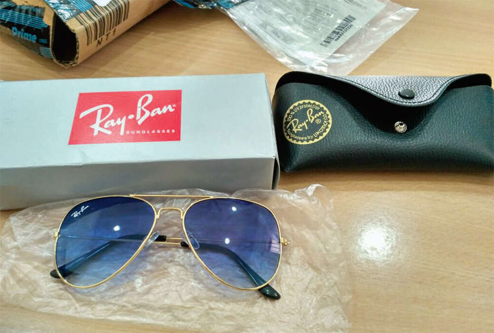 Postportal blues Man orders RayBan online, says it is fake