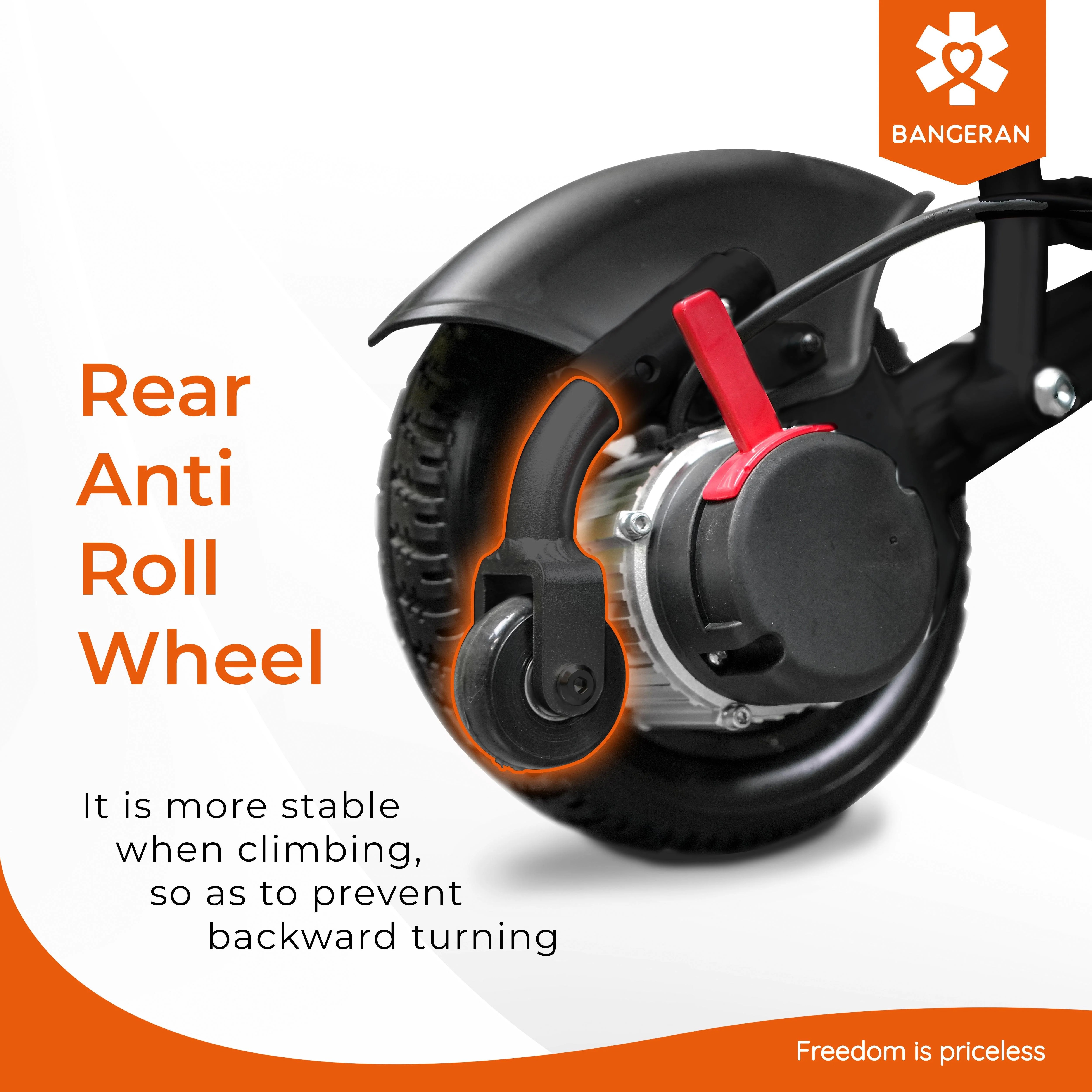 Lightweight Folding Pediatric Power Wheelchair with Unique Safety Features