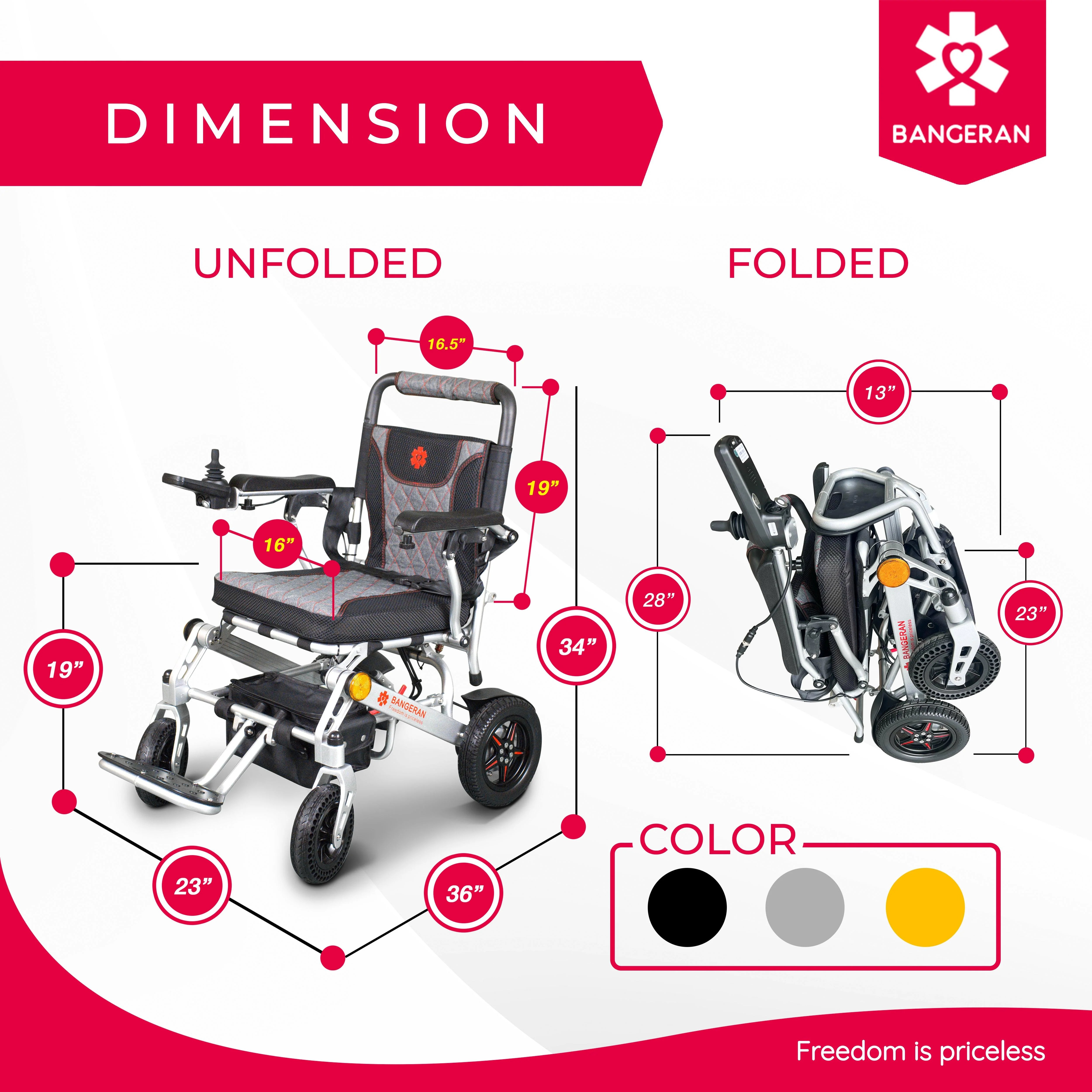 Lightweight Folding Pediatric Power Wheelchair with Unique Safety Features