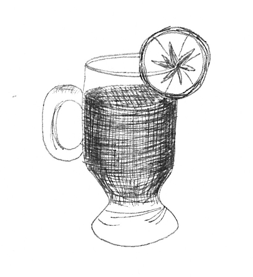 Mulled fruit punch Bangers & Mash