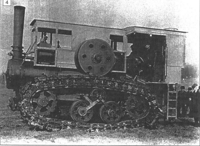 hornsby steam crawler tractor