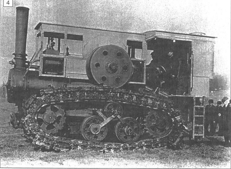 hornsby steam crawler tractor