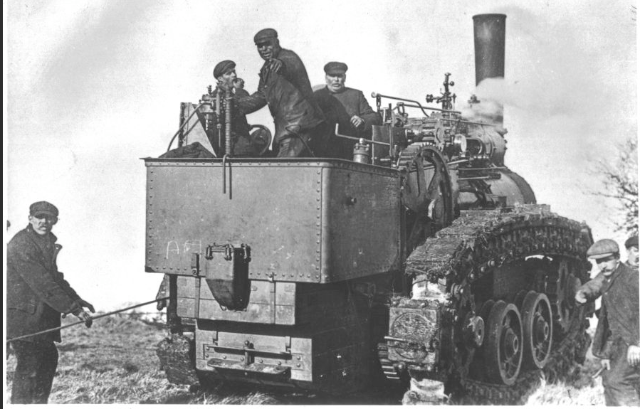 hornsby steam crawler tractor
