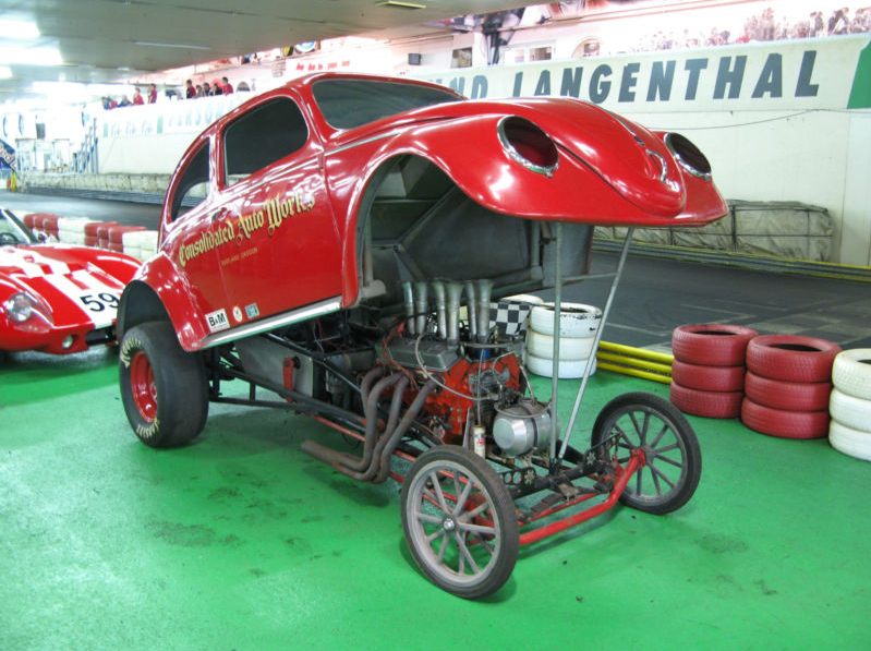 eBay Find A Real Deal VW Bug Funny Car From The '60s