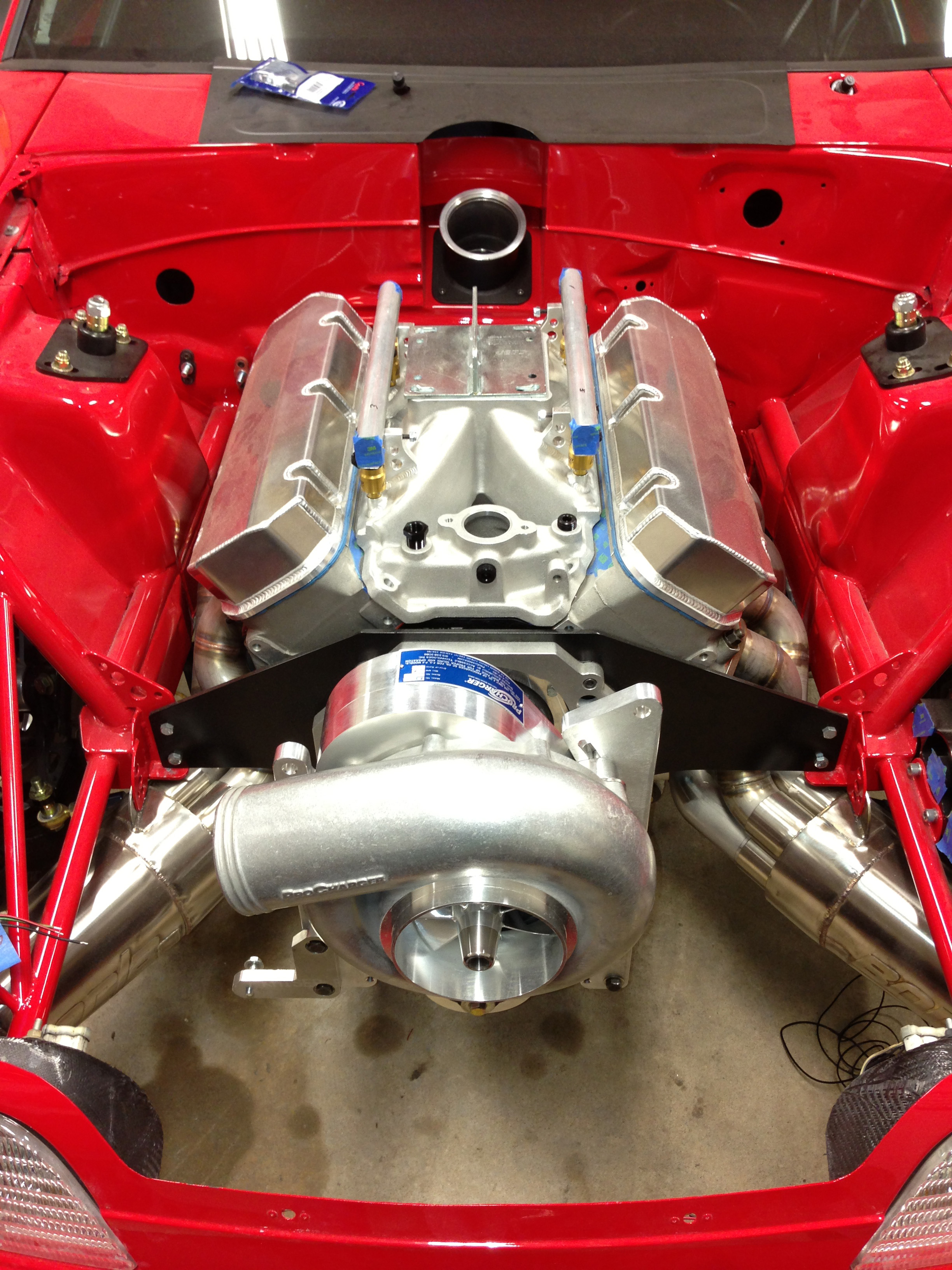 Chevy Powered Fox Mustang