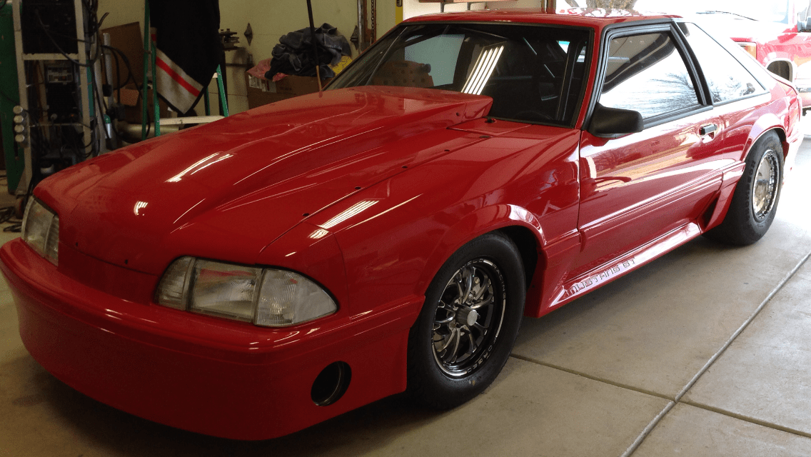 Chevy Powered Fox Mustang