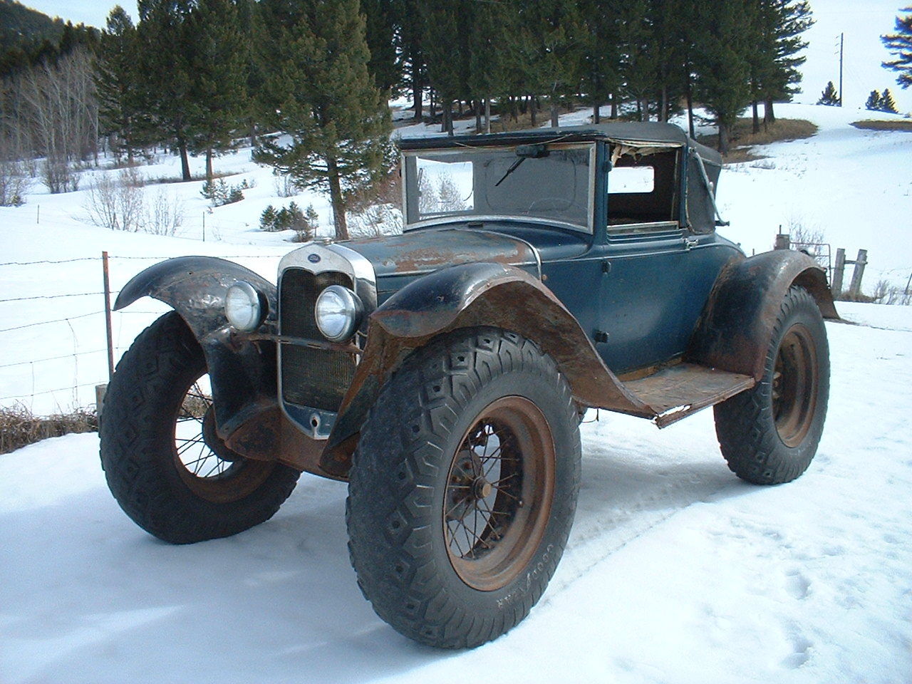 1930 Ford Model A Rural Mail Car