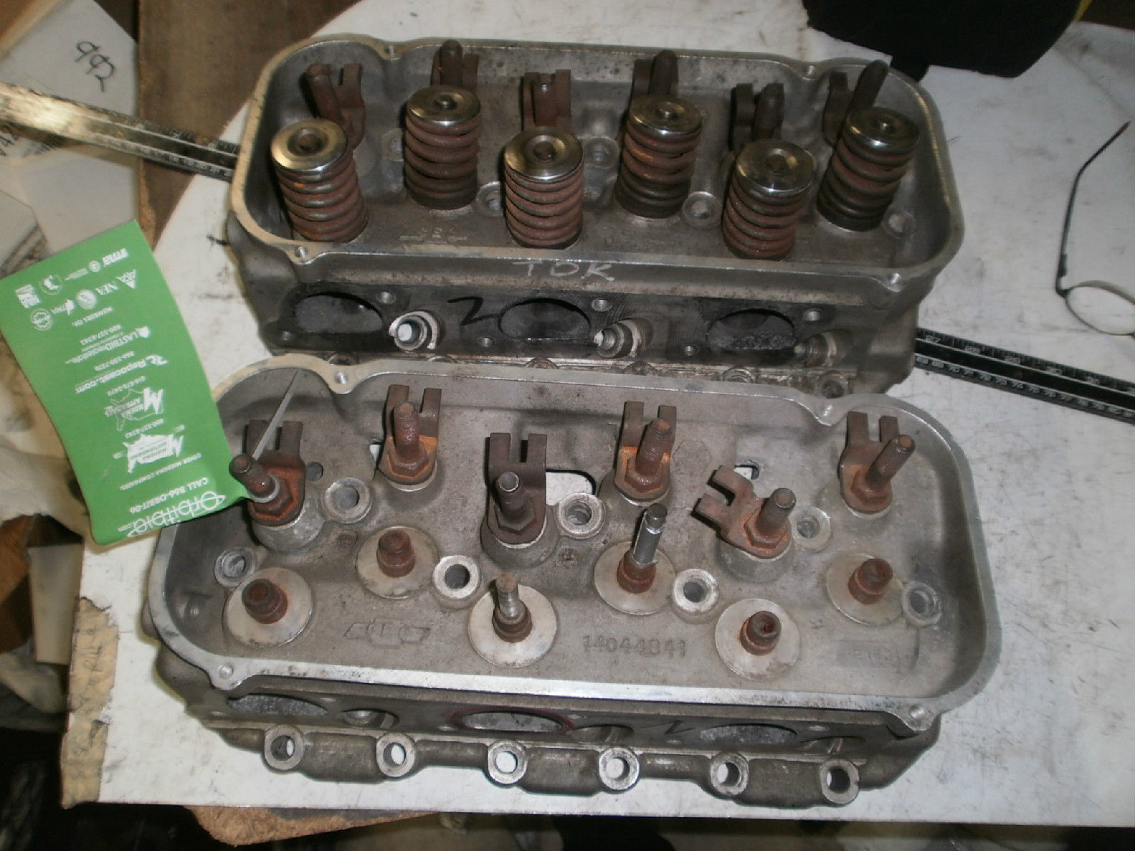Canted Valve 4.3L Chevy V6 Heads