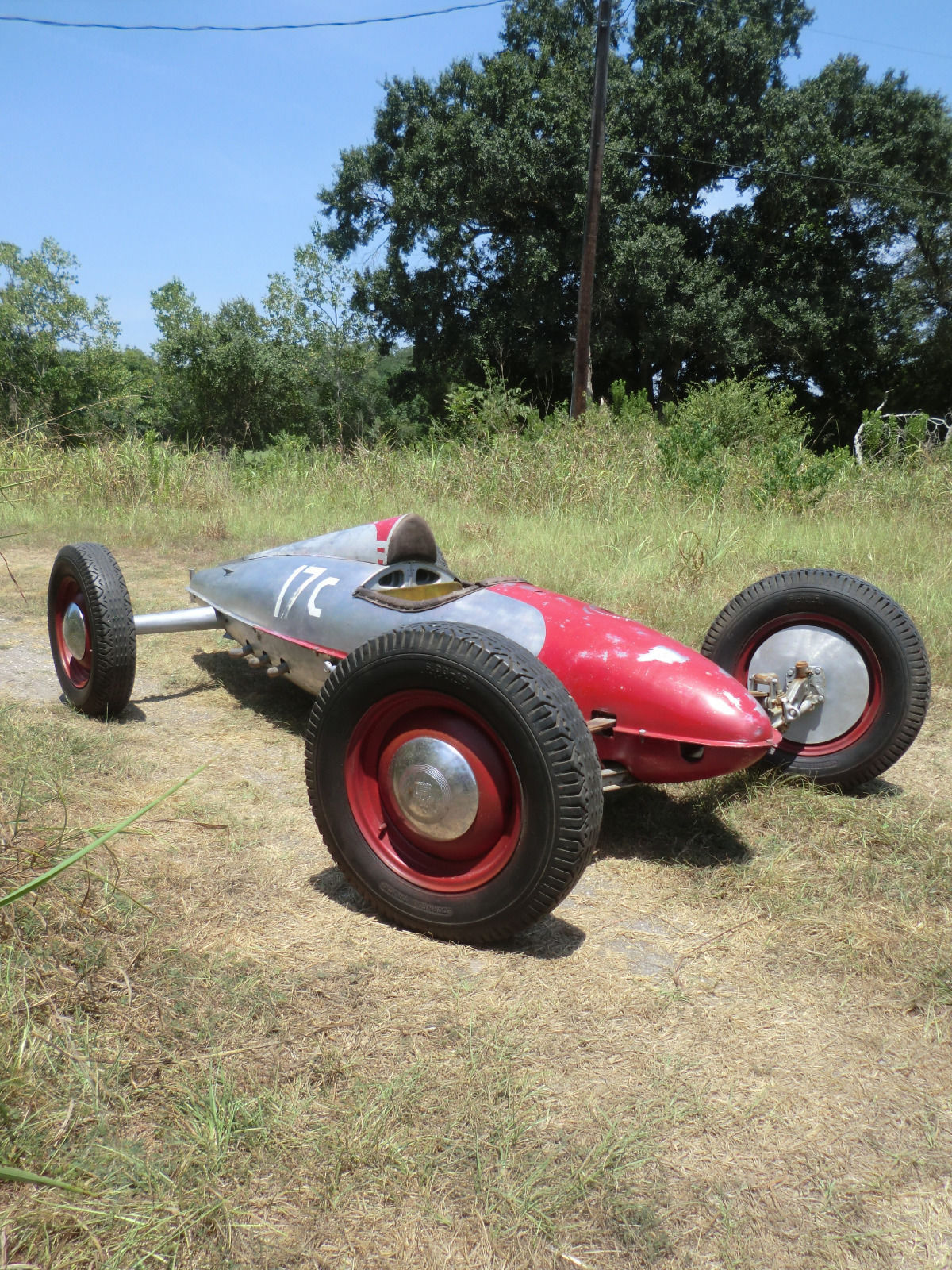 This Bonneville style Belly Tanker is for sale