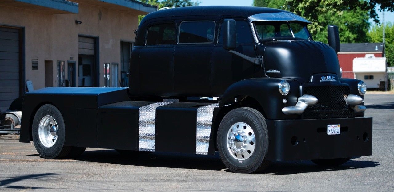Eddie's Chop Shop Built 1948 GMC Cabover Hauler