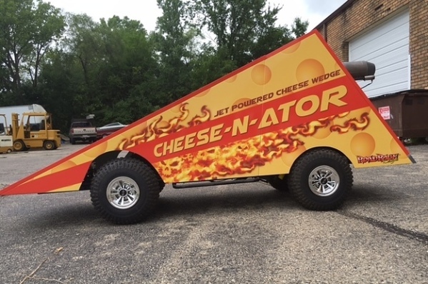 Jet Powered Cheese Wedge For Sale on the