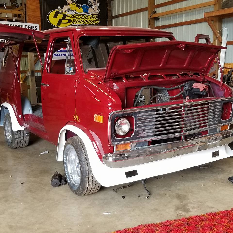 Rescue Update The "Wild Cherry" Chevy Van Has Come A