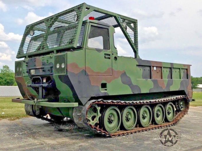 This M548A1 Tracked Amphibious Vehicle Detroit Diesel Army