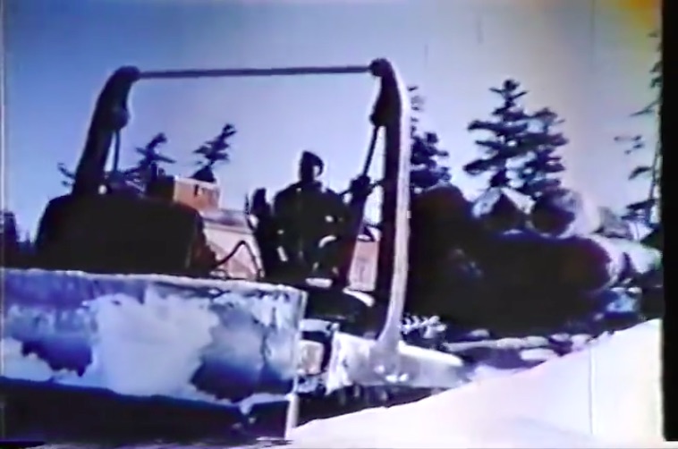 1950s AllisChalmers Film About Logging In Maine During