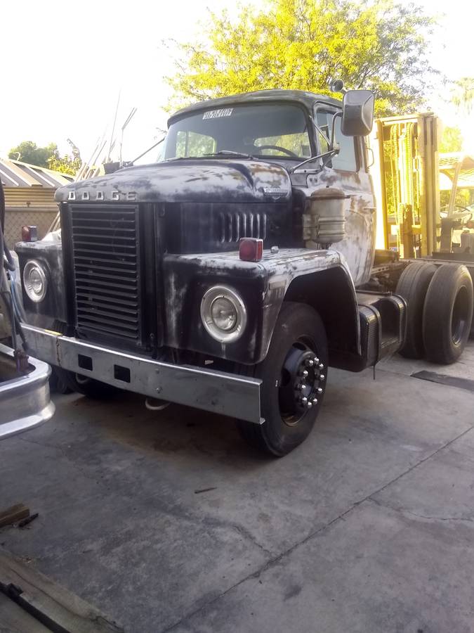 Low Cab Forward 1972 Dodge LCF Tractor That's A Cute