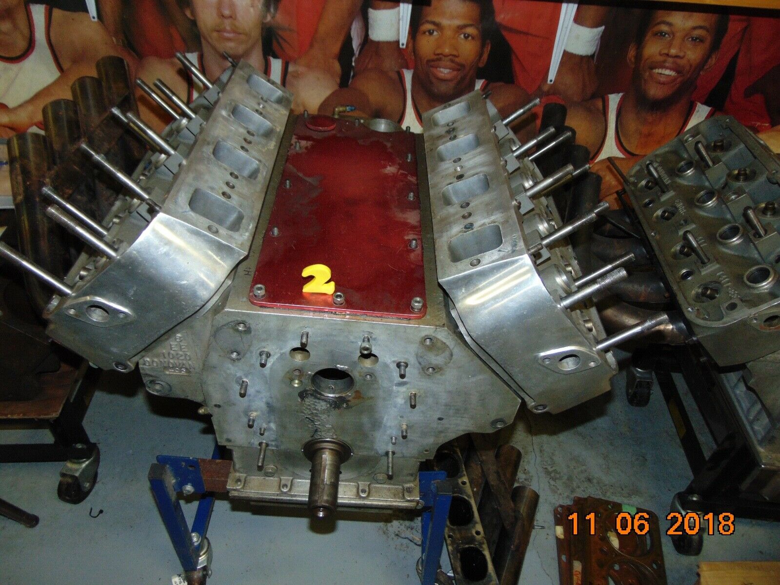 Collection Of Donovan 417 Heads, Blocks, And Assorted Parts