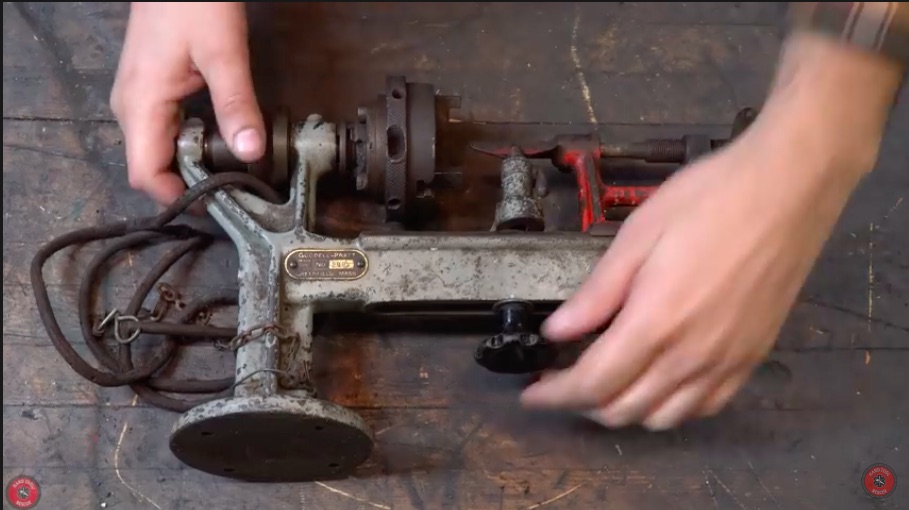 100 Year Old Jewelry Lathe Get Restored With Narration