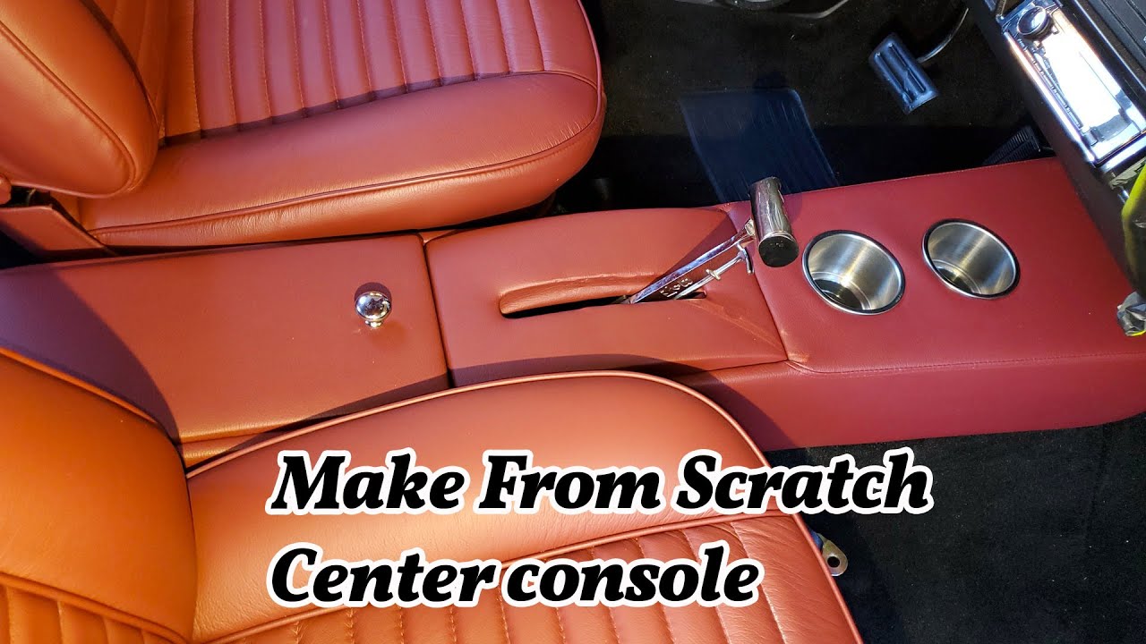 DIY Basic Upholstered Center Console For Your Muscle Car