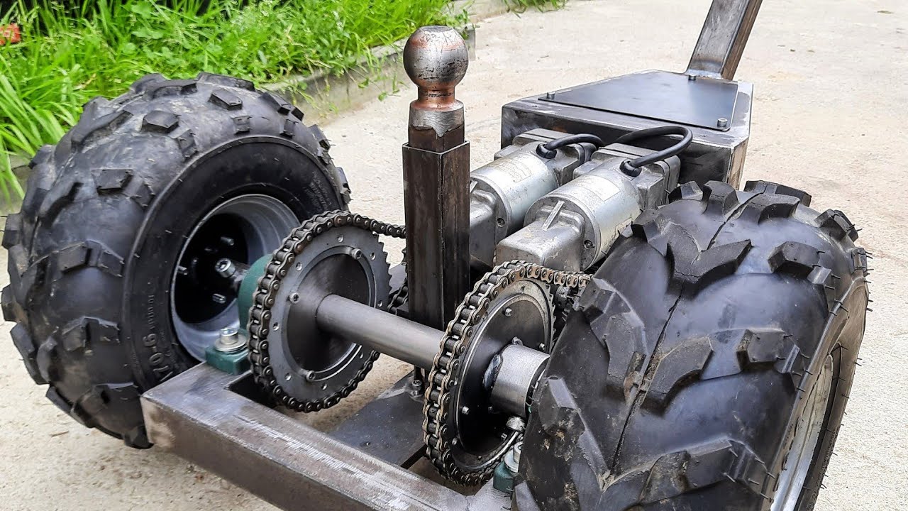 DIY Motorized Trailer Dolly Regular Stuff Made Into Something Handy!