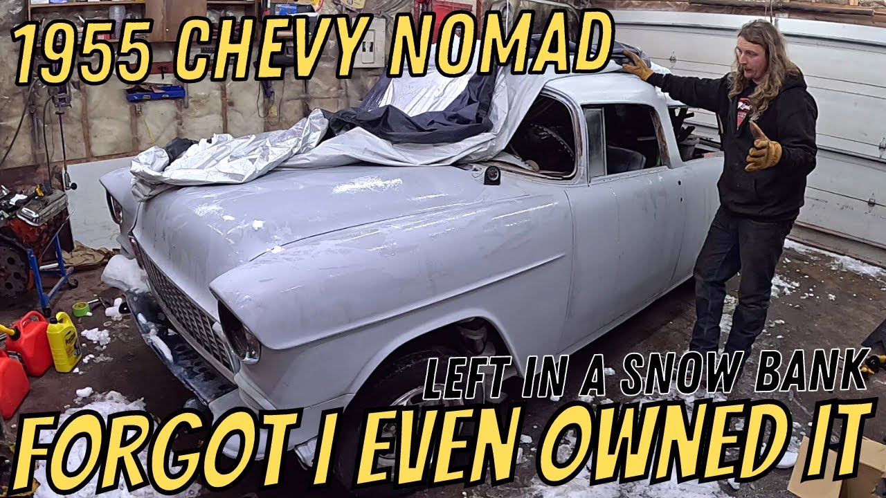ABANDONED 1955 Chevy Nomad The Car The Won't