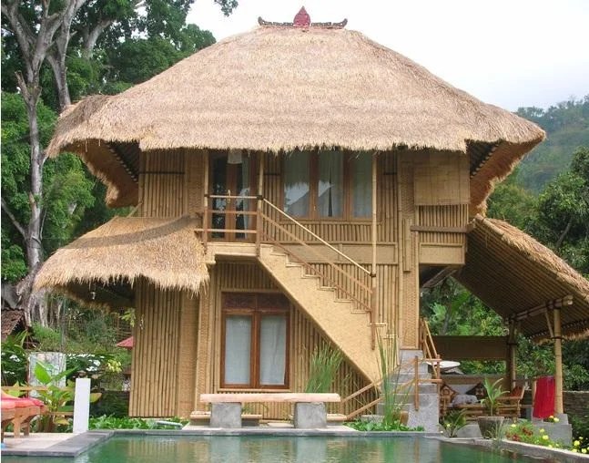 Desain Rumah Bambu Terkini Desain Rumah Online