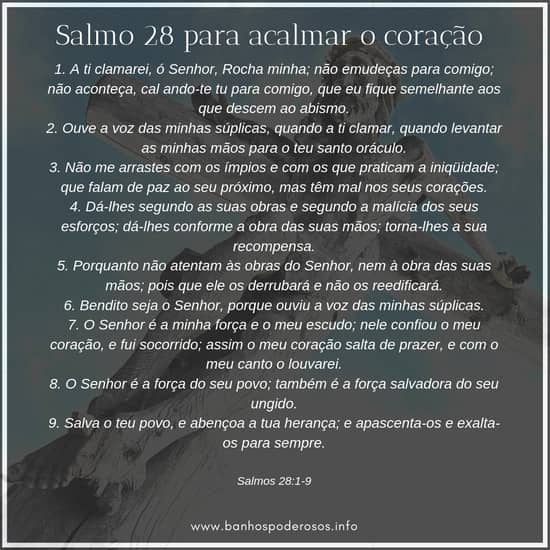4 Salmos Para Acalmar o Coração Aflito e Angustiado