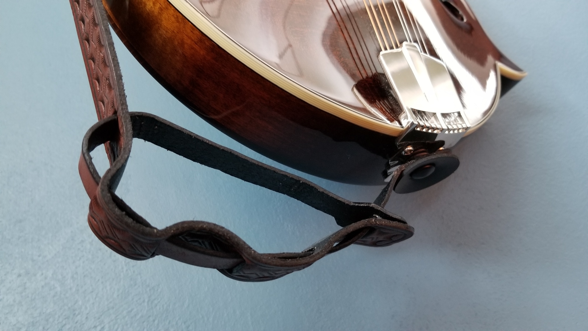 Mandolin Strap where to wear Mandolin Forum Banjo Ben Clark