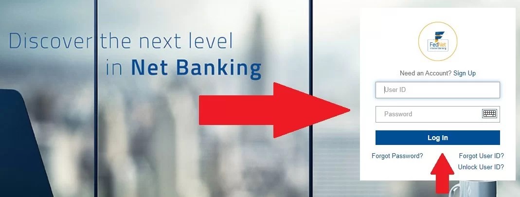 Federal bank Net Banking Login & Registration Details Banking Support