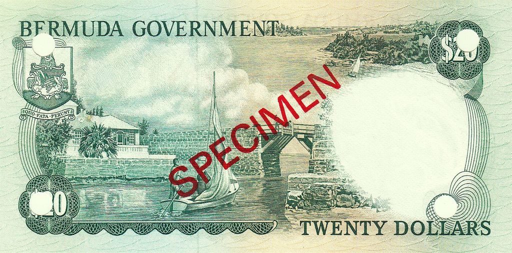 Banknote Index Bermuda Government