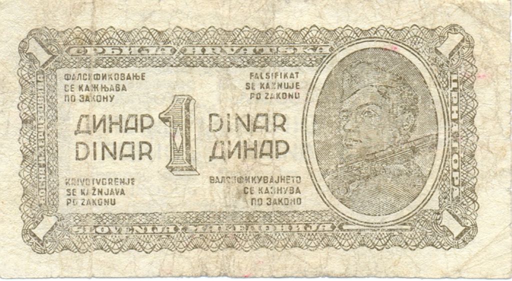 Banknote Index Yugoslavia