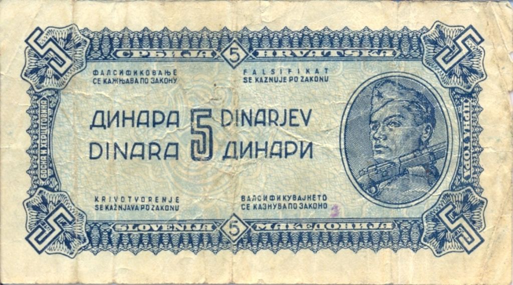 Banknote Index Yugoslavia