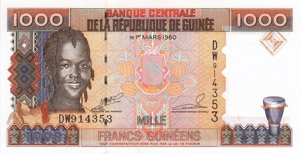 Banknote Index Guinea