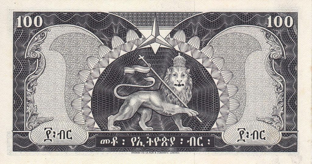 Banknote Index National Bank of Ethiopia