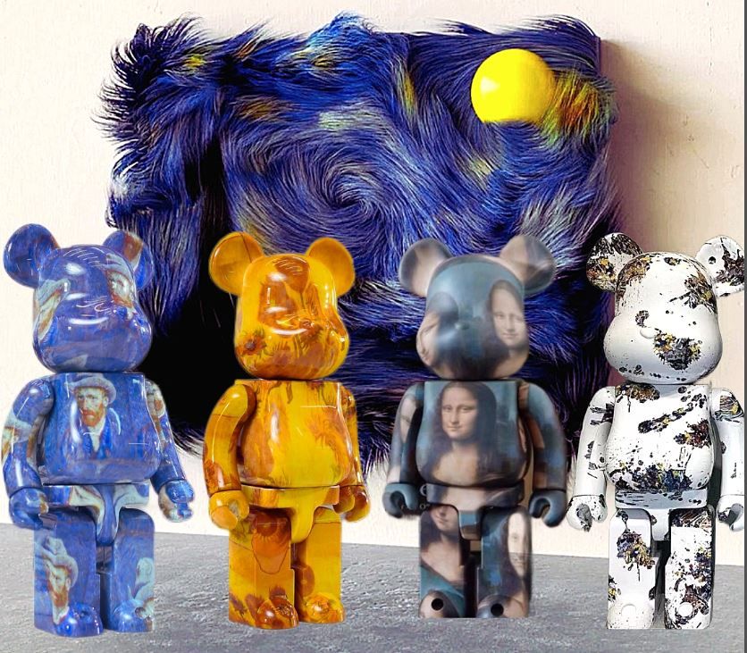 Van Gogh Bear Bricks Banksy Store