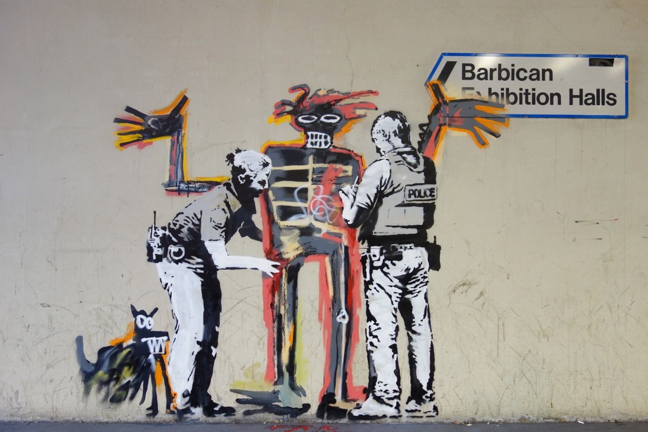 Basquiat Murals, September 2017 Banksy Explained