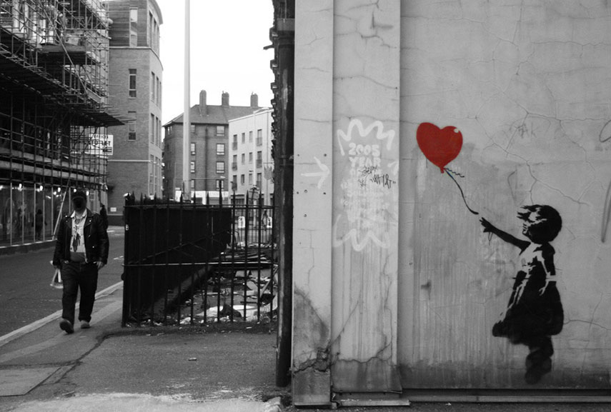 Girl with Balloon From Graffiti to Art History Icon Banksy Explained