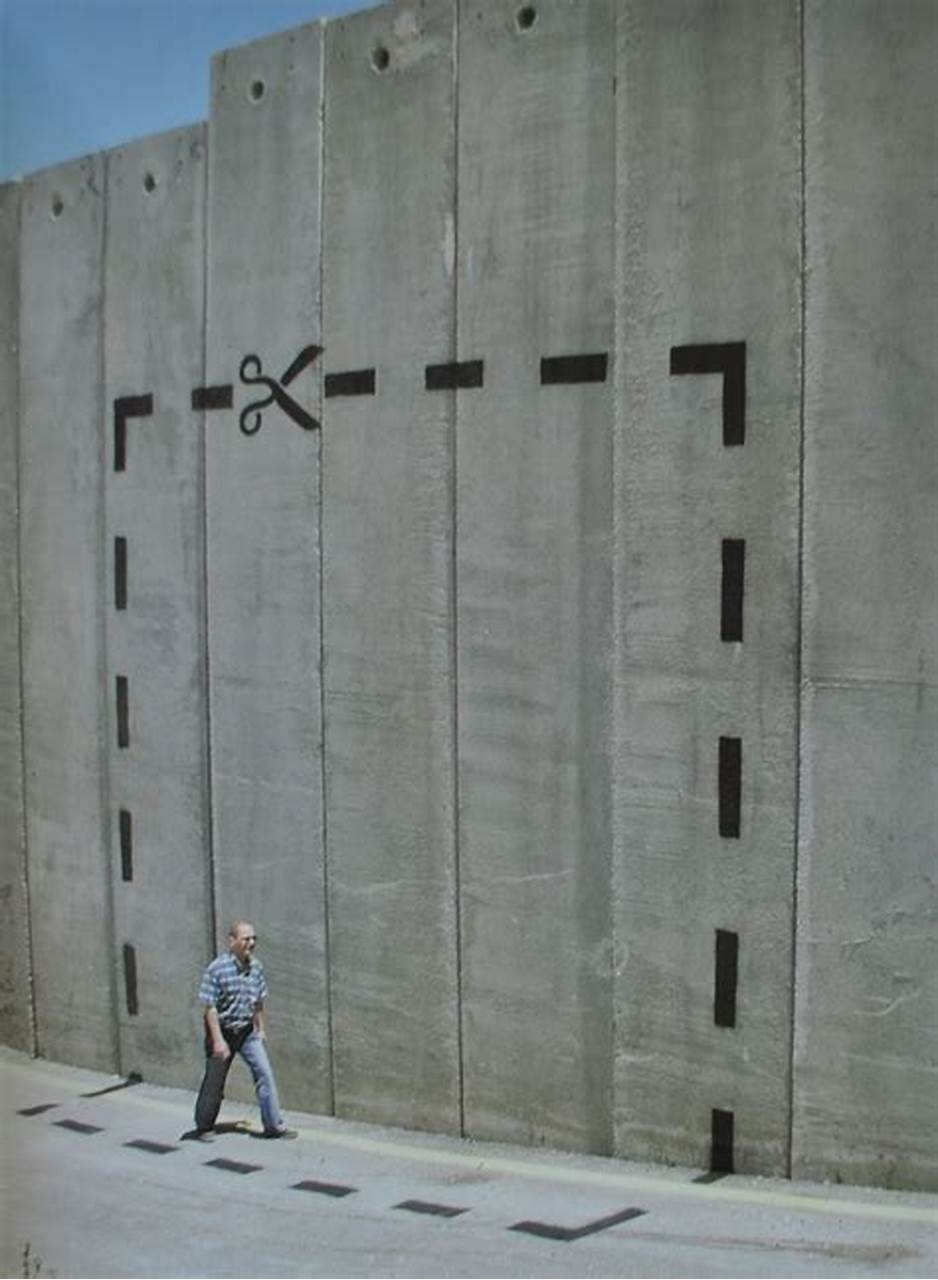 The Segregation Wall, Palestine, 2005 Banksy Explained