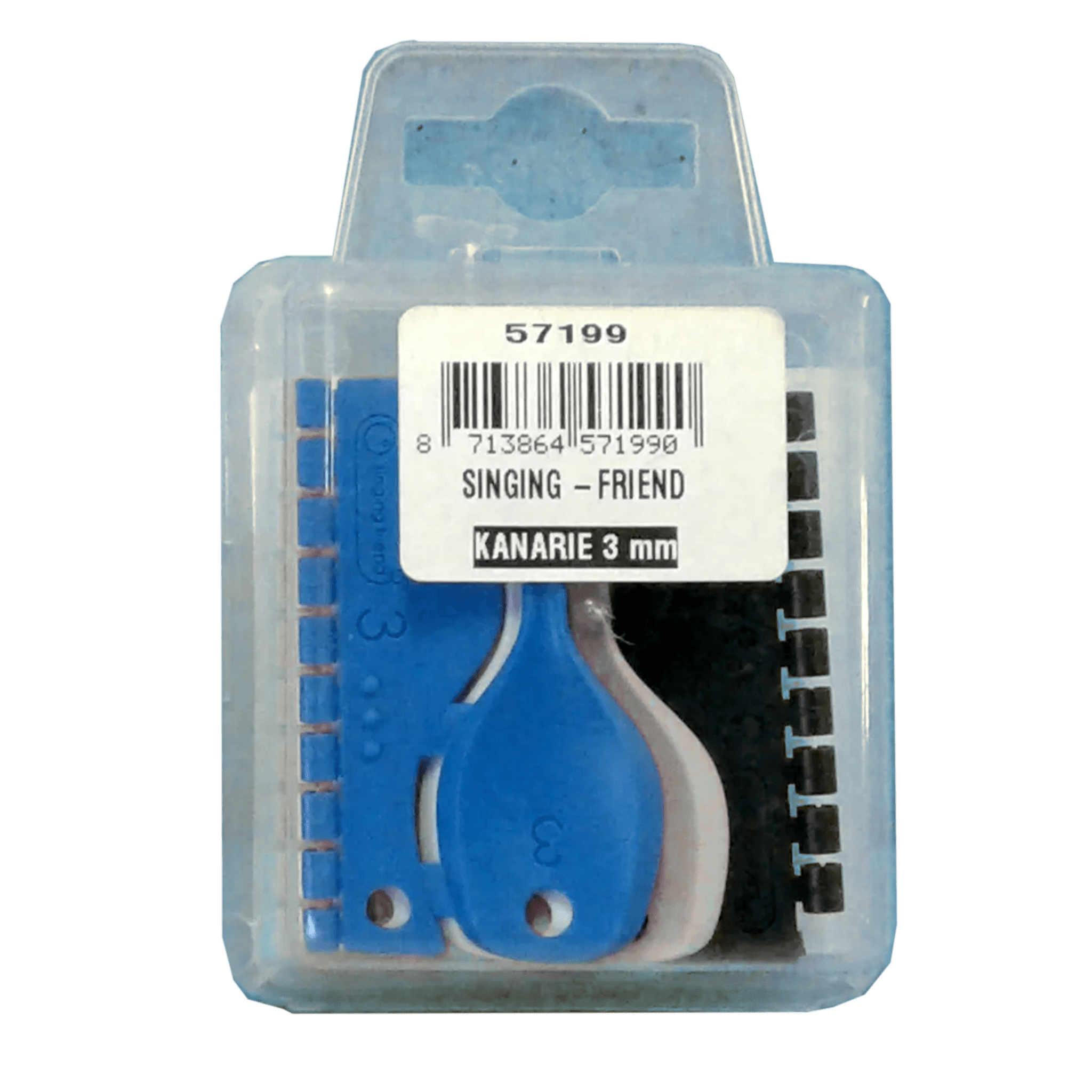 100 Coloured Plastic Split Rings 3mm