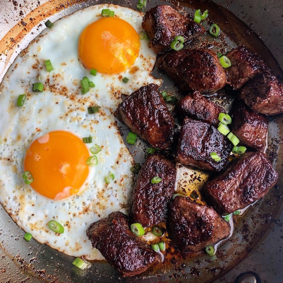 Grilled Steak And Eggs Banner Butter Atlanta