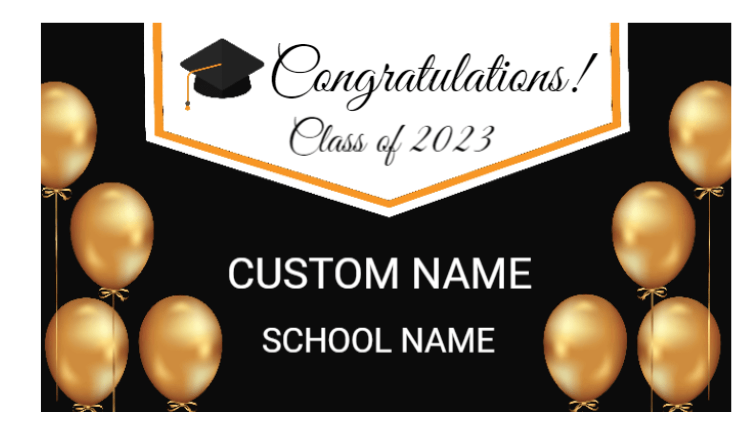 Graduation Banners, Custom Graduation Banner Printing Banner House