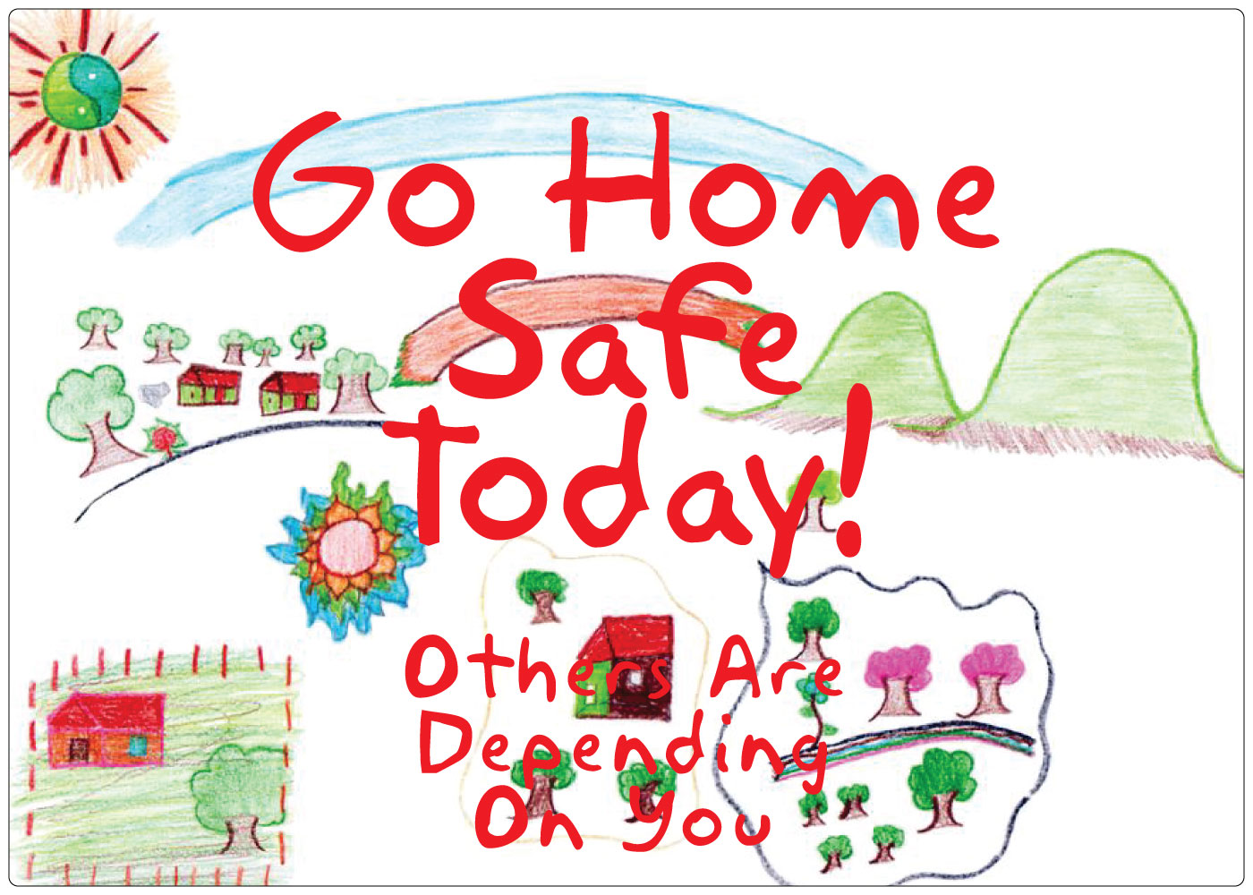Go Home Safe Today Pink AntiSlip Floor Sticker Decal eBay