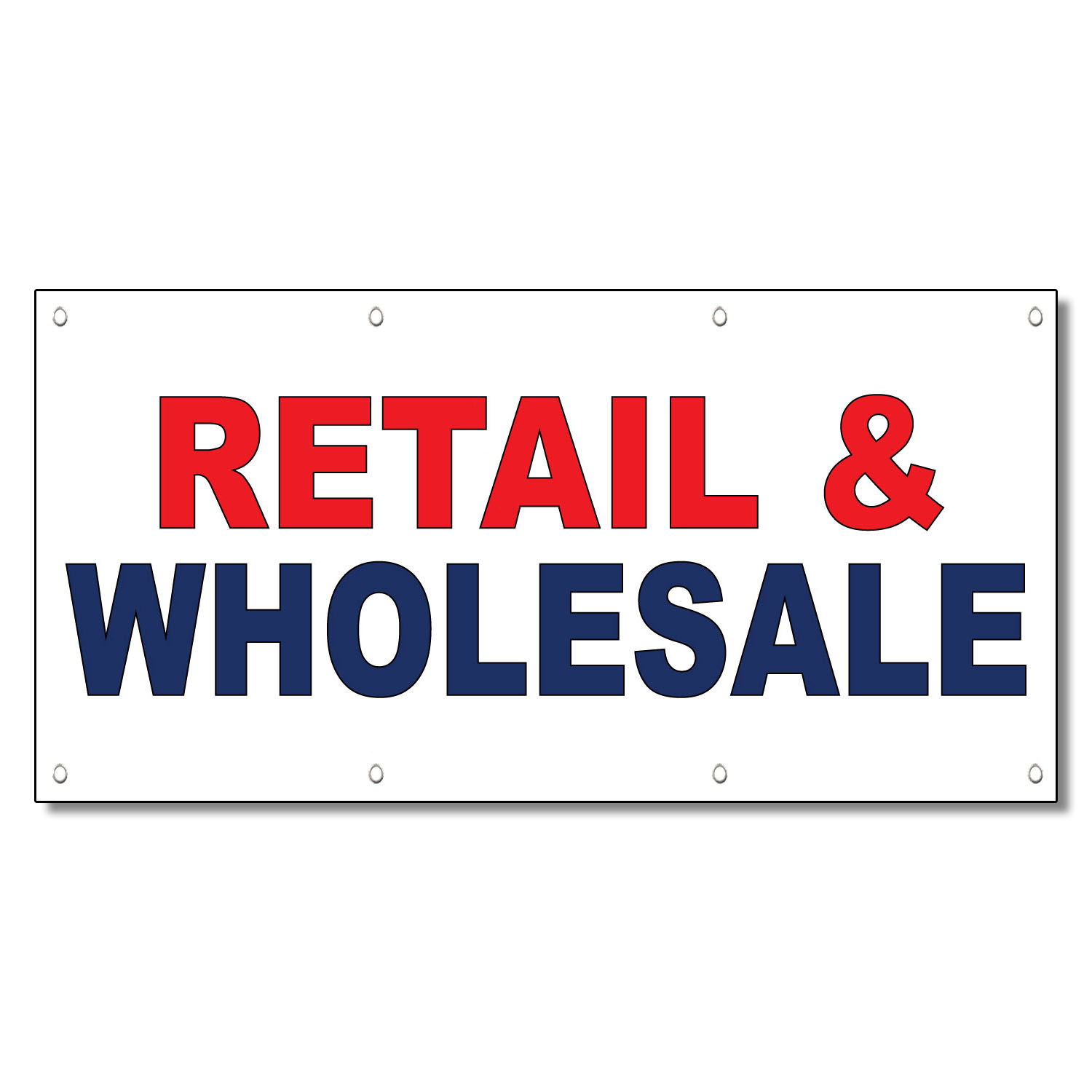 Retail & Wholesale Red 13 Oz Vinyl Banner Sign With Grommets eBay